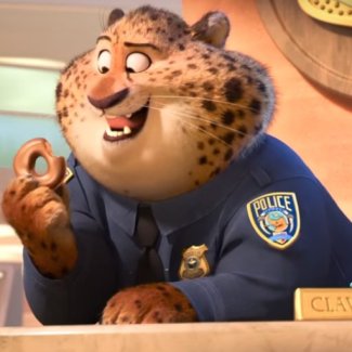 clawhauser donut Zootopia